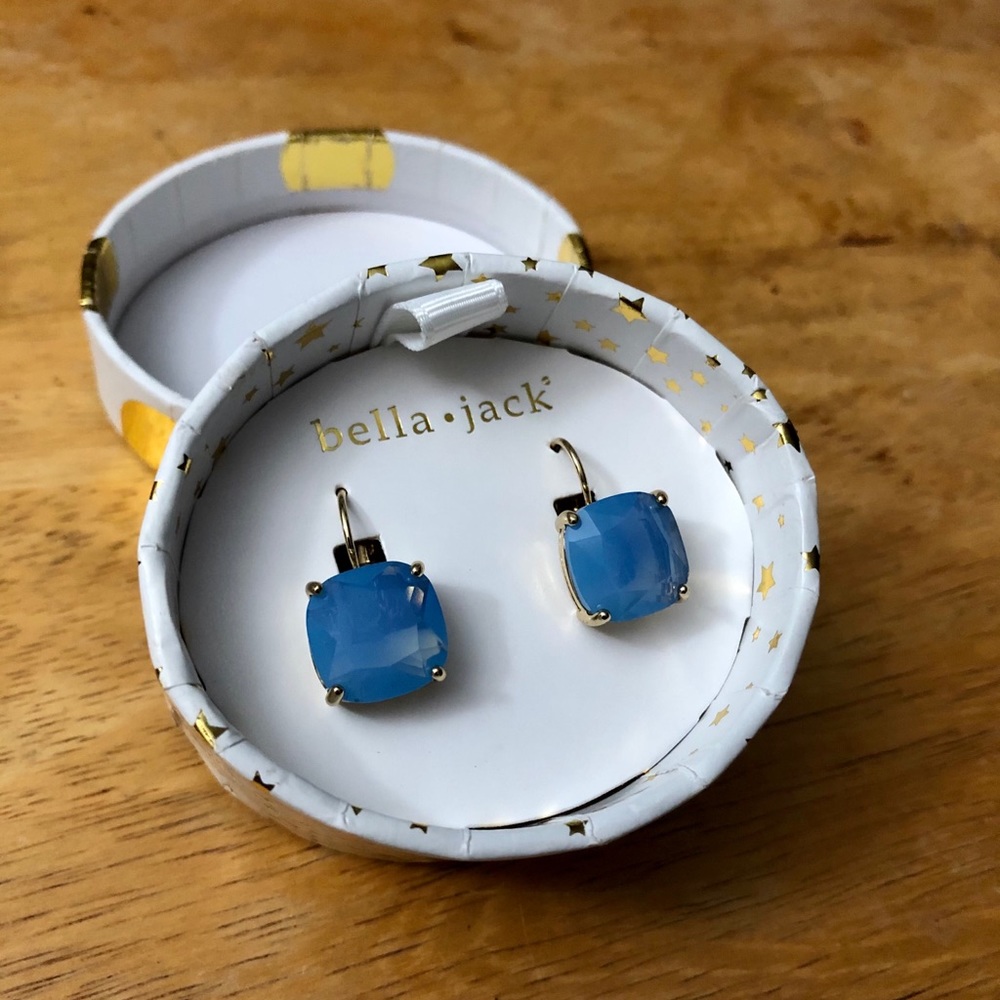 NWT Bella Jack Periwinkle Earrings